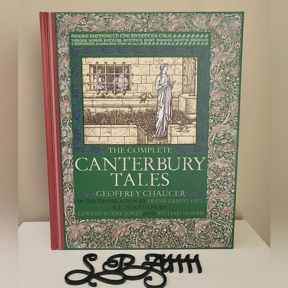 Book Complete Canterbury Tales Geoffrey Chaucer Giftable #527 - Picture 2 of 16